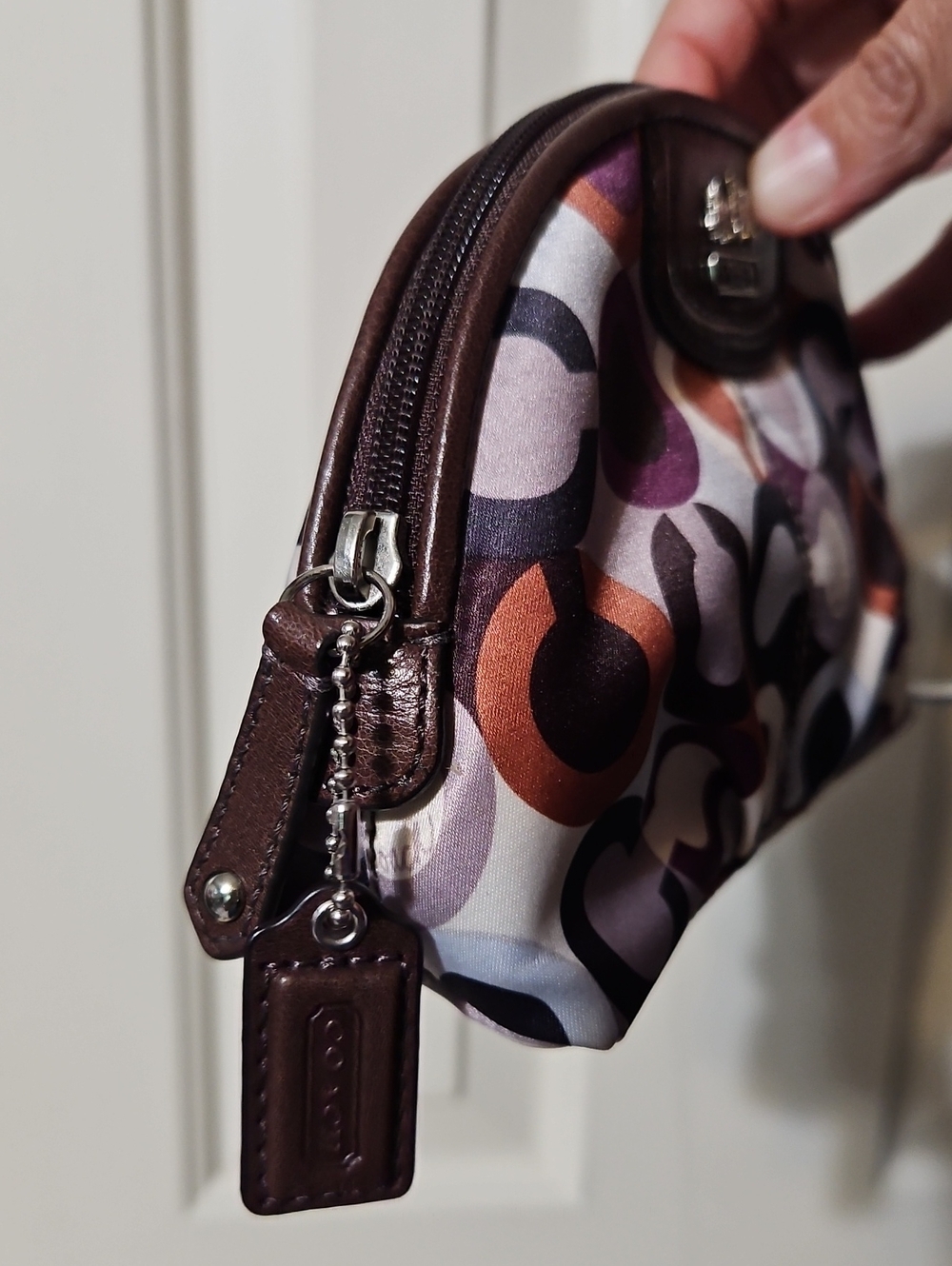 Coach EUC Optic Cs Cosmetic Pouch - Picture 4 of 5